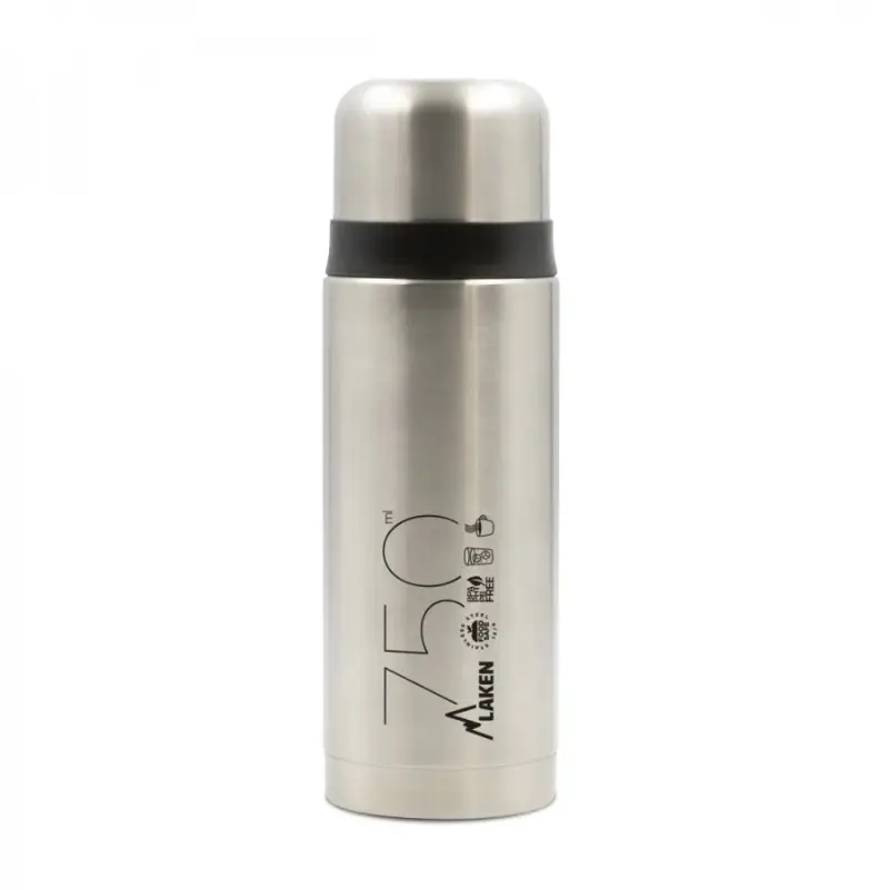 Laken Thermo Çelik Termos 0.75L - Gri