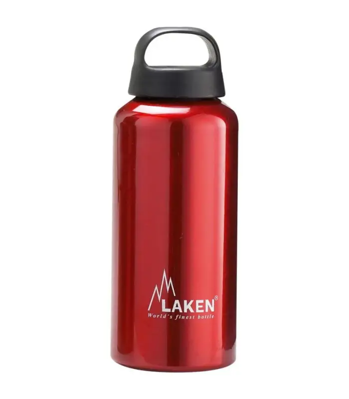 Laken Alüminyum Klasik Şişe 0.6L - Kırmızı