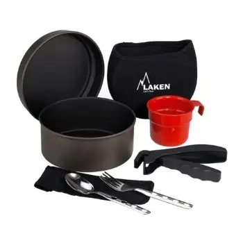 Laken Teflon Kamp Pişirme Setleri - Set
