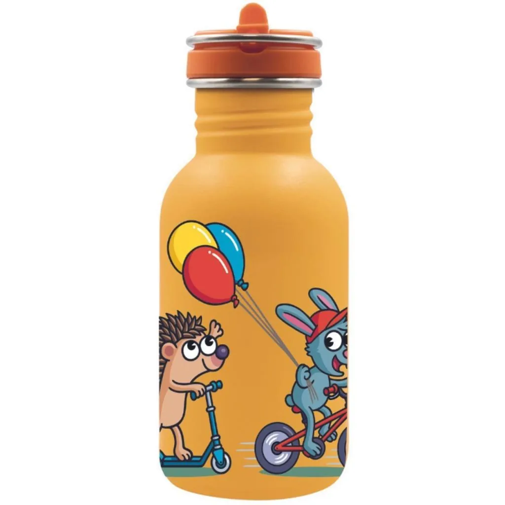 Laken Desenli 0.5L Basic wFC - Paslanmaz Çelik Çocuk Matarası - Balloons