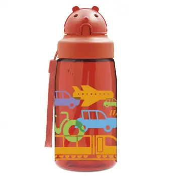 Laken 0.45L Tritan Bottle with Oby Cap Çocuk Matarası - Trafic