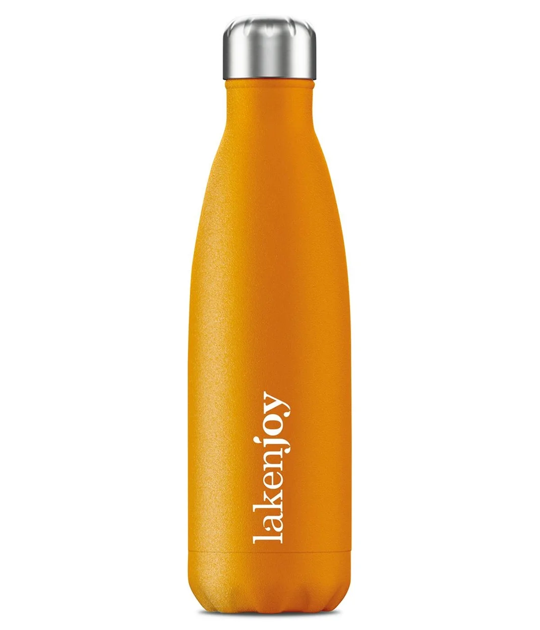 Lakenjoy 0.5L SS Thermo Bottle Çelik Termos - Turuncu