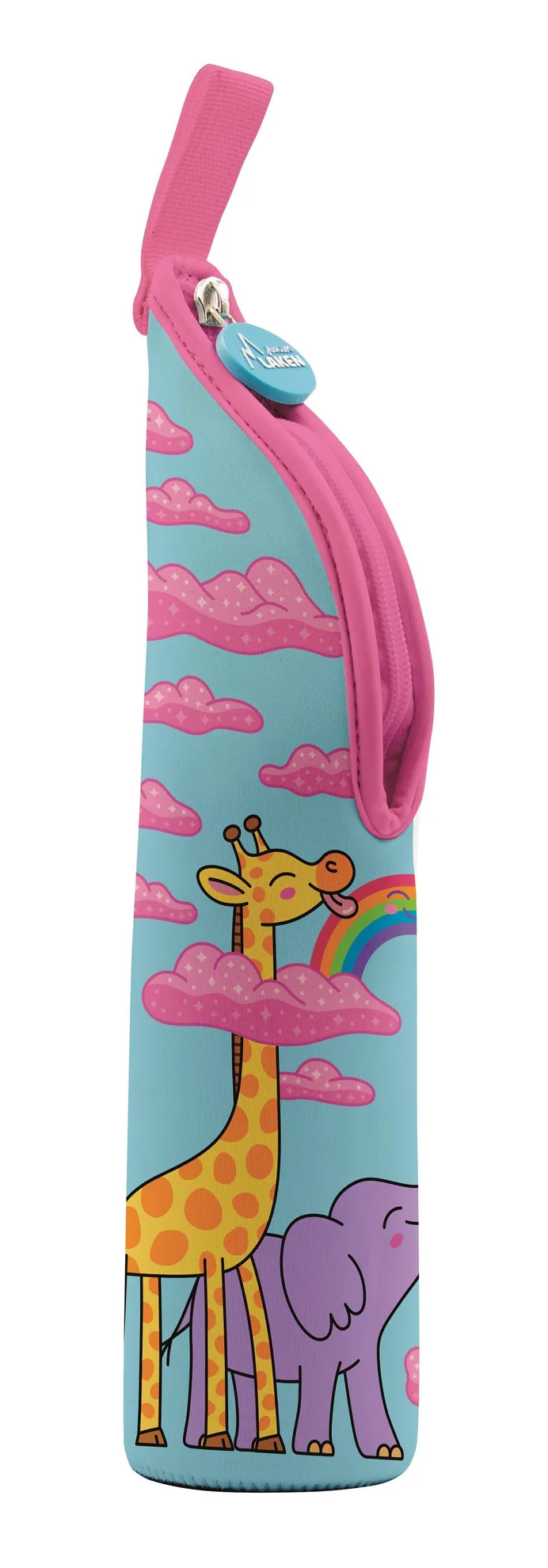 Laken 0.5L Neopren Kılıflı Çelik Termos - Sweet Clouds