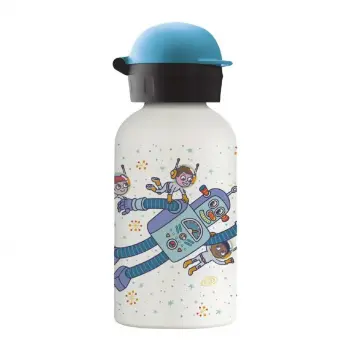Laken 0.35L Thermo Çelik Çocuk Matarası - Space Robot