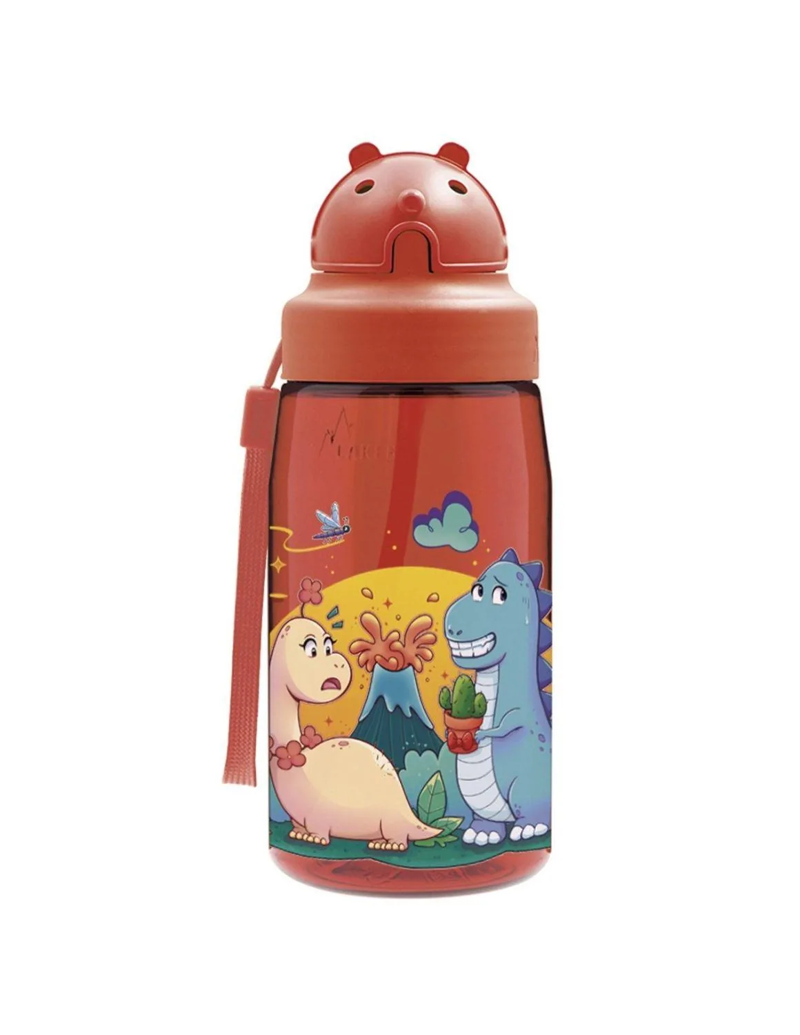 Laken 0.45L Tritan Bottle with Oby Cap Çocuk Matarası - Dinos Love