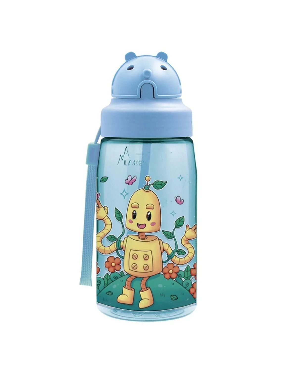 Laken 0.45L Tritan Bottle with Oby Cap Çocuk Matarası - Eco Robot