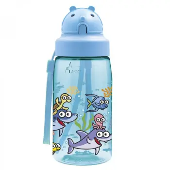 Laken 0.45L Tritan Bottle with Oby Cap Çocuk Matarası - Sea Friends