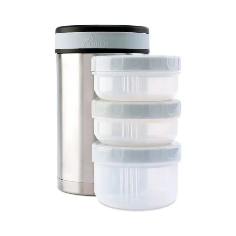 Laken Kılıflı Çelik Yemek Termosu - 1.5L - Tek Renk