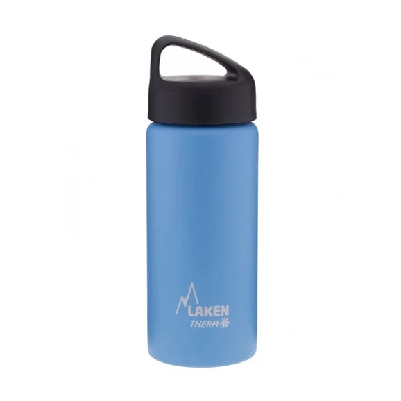 Laken Classic 0.5L Thermo Çelik Termos - Laken Çelik Klasik Cyan Termos 0.5L