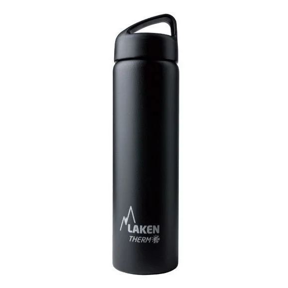 Laken Classic 0.75L Thermo Çelik Termos - Siyah