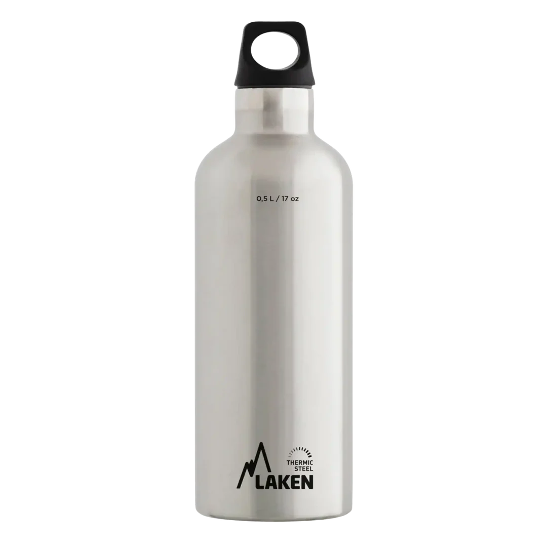 Laken Çelik Futura Termos Şişe - Gri | 0.5L