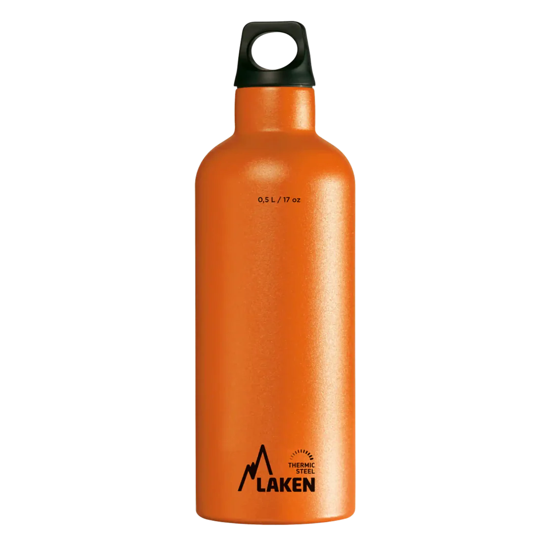 Laken Çelik Futura Termos Şişe - Turuncu | 0.5L