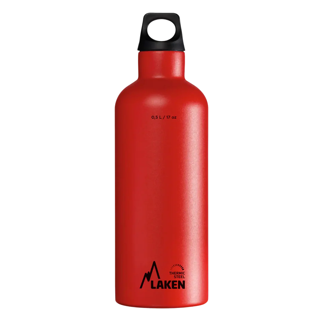 Laken Çelik Futura Termos Şişe - Kırmızı | 0.5L