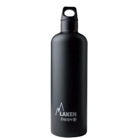 Laken Futura 0.75L Thermo Çelik Termos - Siyah