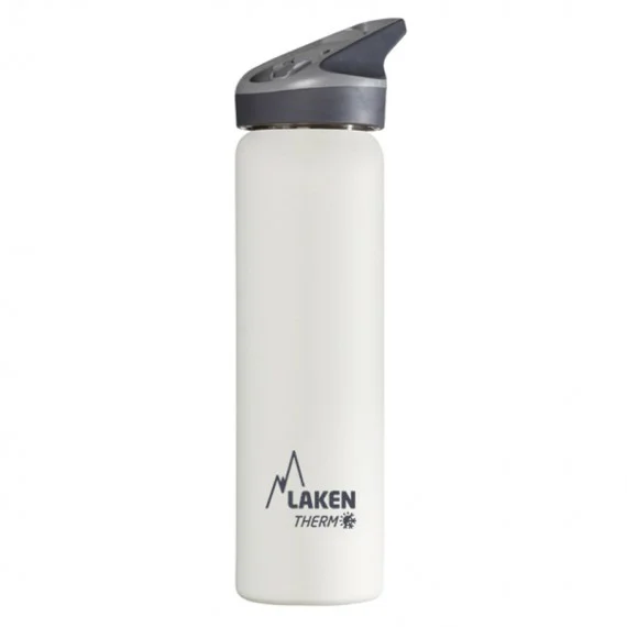 Laken Jannu 0.75L Thermo Çelik Termos - Beyaz