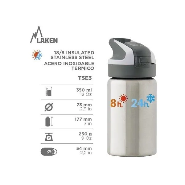 Laken 0.35L Summit Çelik Termos - Go To