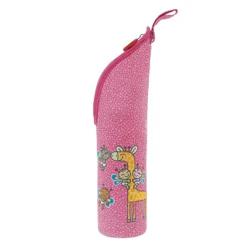 Laken 0.5L Neopren Kılıflı Çelik Termos - Jirafa Pink